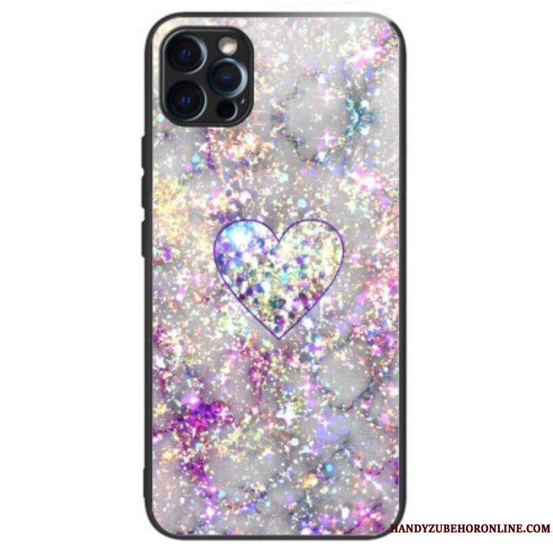 Coque iPhone 14 Pro Max Verre Trempé Coeur