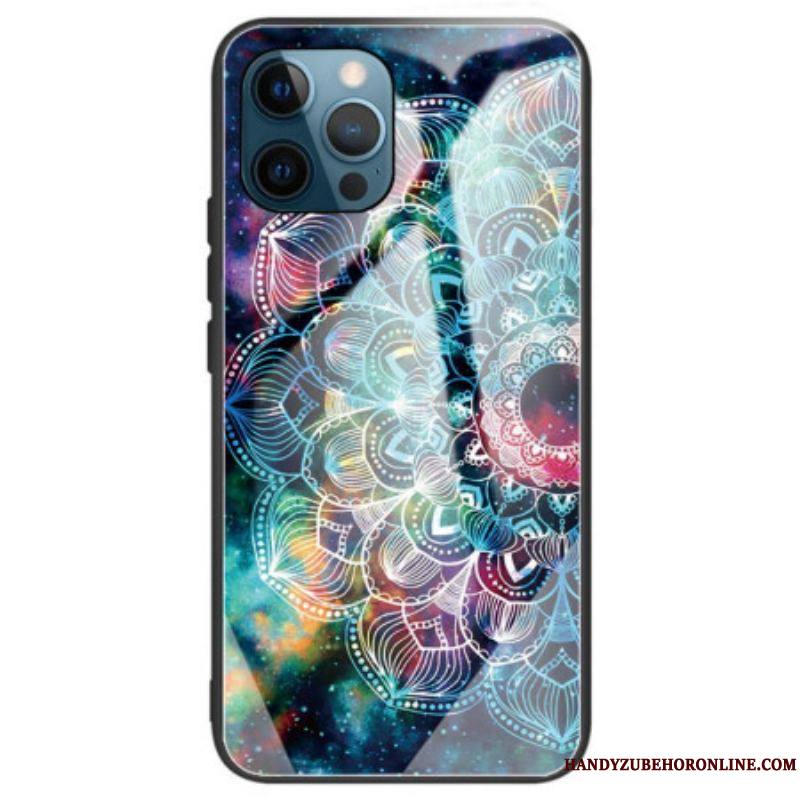 Coque iPhone 14 Pro Max Verre Trempé Mandala