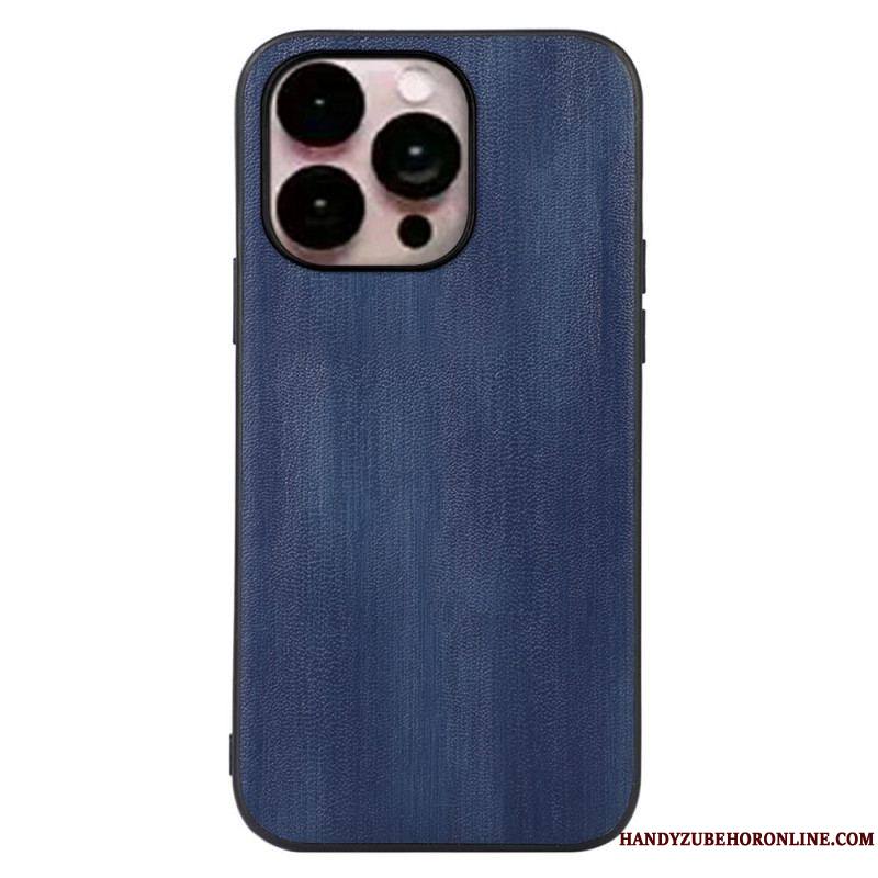 Coque iPhone 14 Pro Texture Cuir