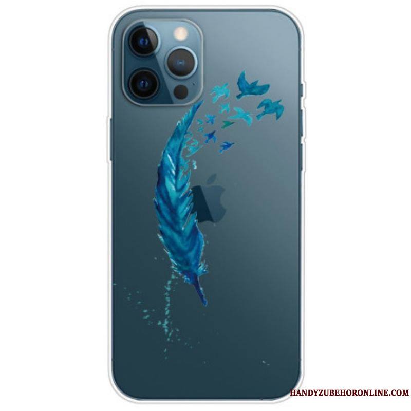 Coque iPhone 14 Pro Transparente Plume