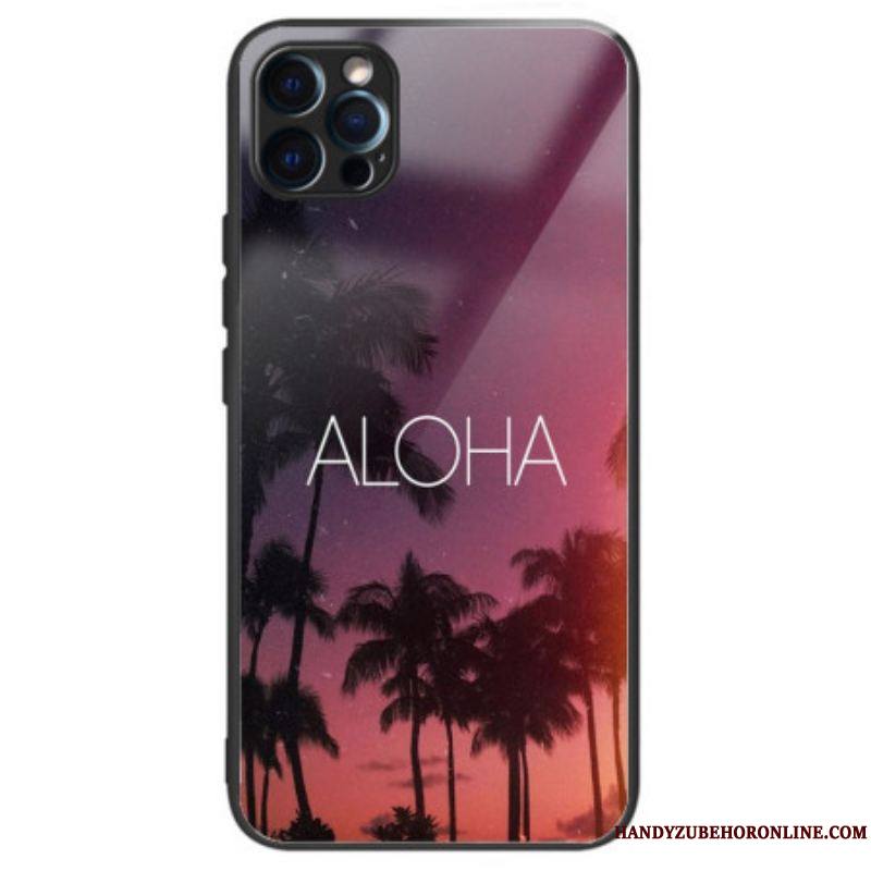 Coque iPhone 14 Pro Verre Trempé Aloha