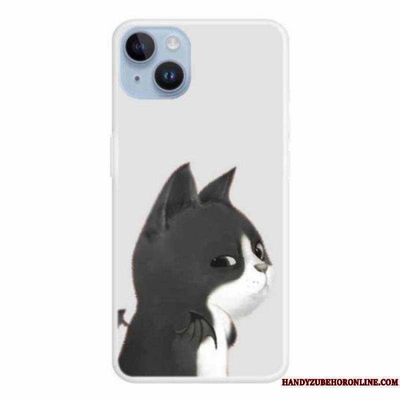 Coque iPhone 15 Plus Devil Cat