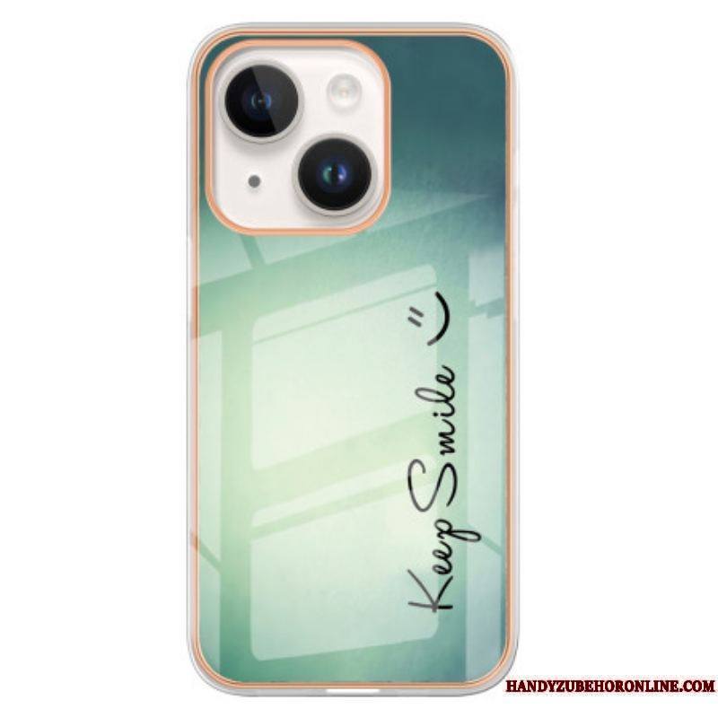 Coque iPhone 15 Plus Keep Smile