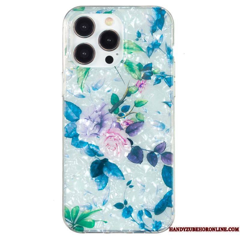 Coque iPhone 15 Pro Florale