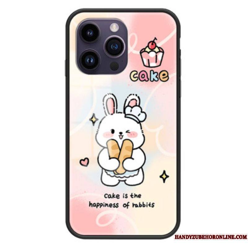 Coque iPhone 15 Pro Max Verre Trempé Happy Rabbit