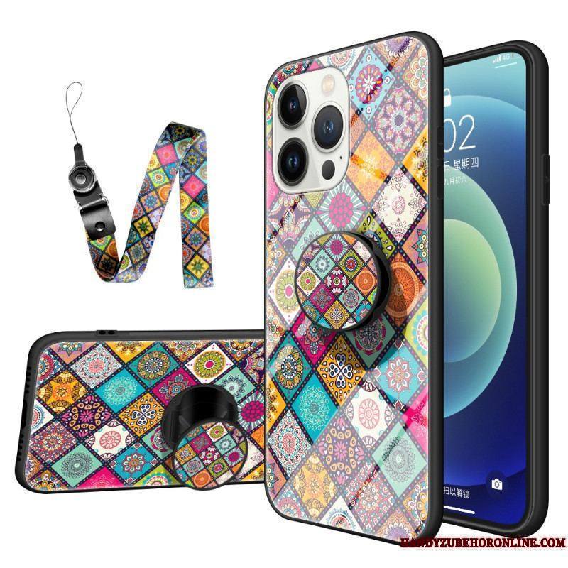 Coque iPhone 15 Pro Patchwork