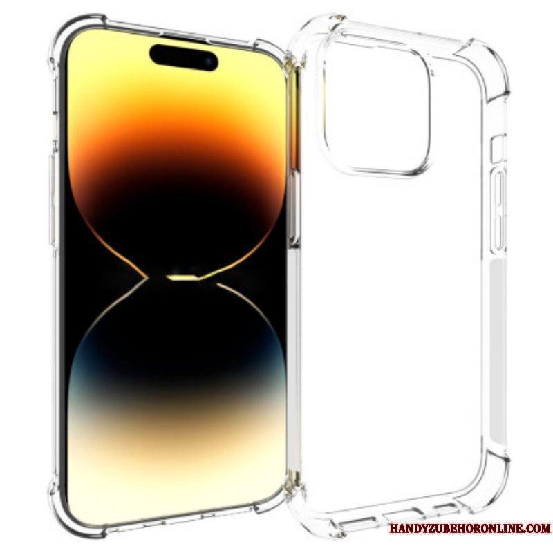 Coque iPhone 15 Pro Transparente avec Coins Renforcés