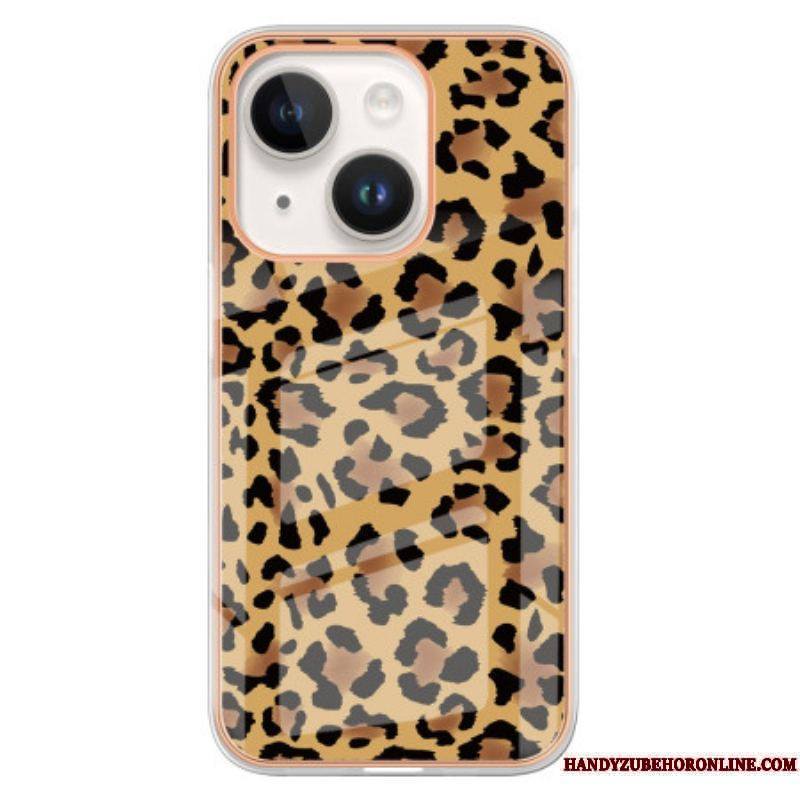 Coque iPhone 15 Pus Léopard