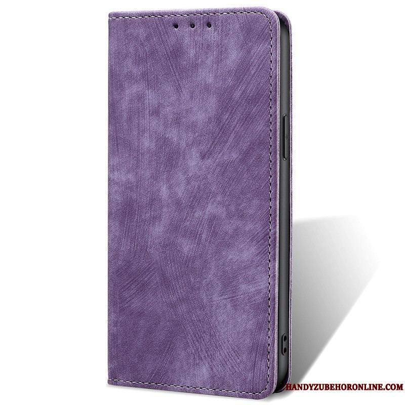 Flip Cover Huawei Mate 50 Pro Simili Cuir Rétro