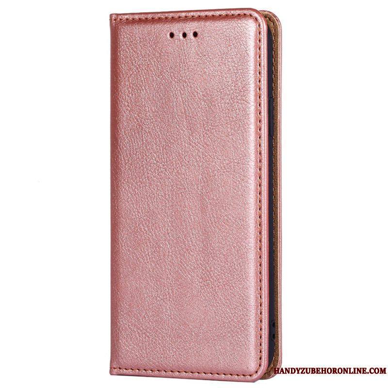 Flip Cover Moto G73 5G Simili Cuir Coutures