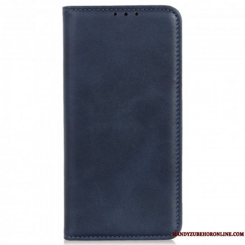 Flip Cover Motorola Edge 20 Pro Cuir Fendu Design