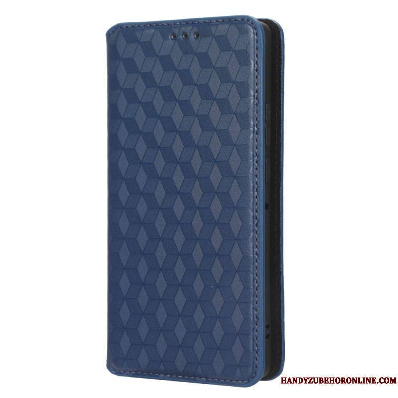 Flip Cover Motorola Edge 40 Pro Motif 3D