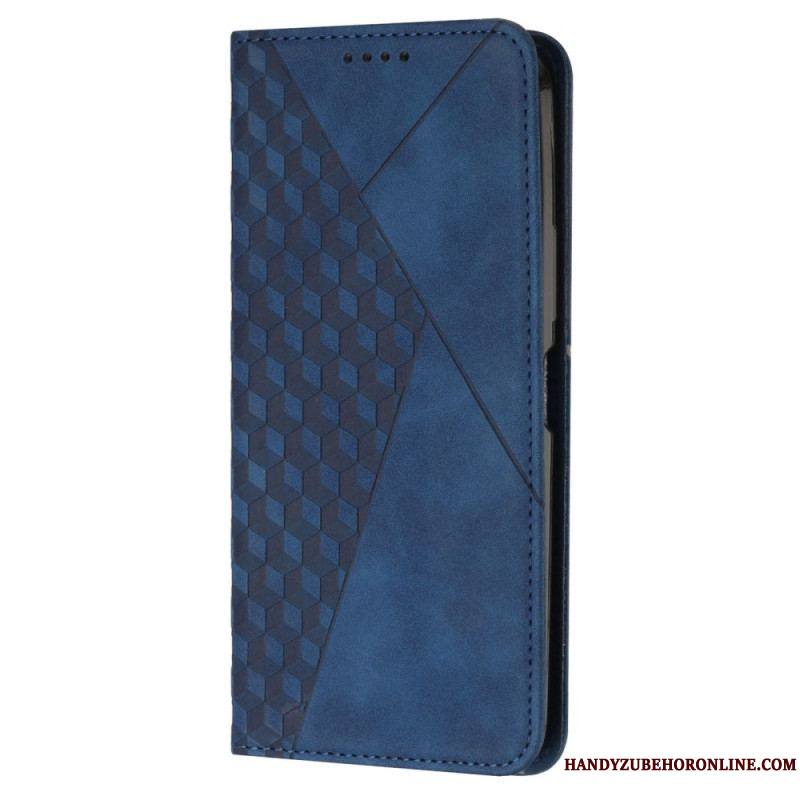 Flip Cover Samsung Galaxy A54 5G Style Cuir Motif 3D