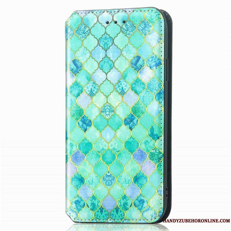 Flip Cover Samsung Galaxy M13 Design RFID Caseneo