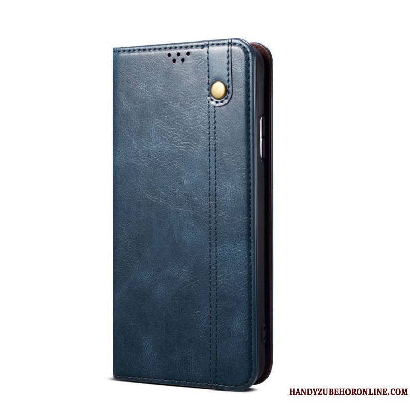 Flip Cover Samsung Galaxy M32 Simili Cuir Ciré