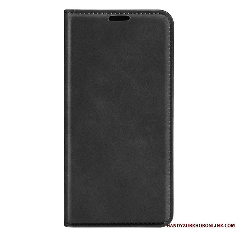 Flip Cover Samsung Galaxy M52 5G Cuir Biscoté