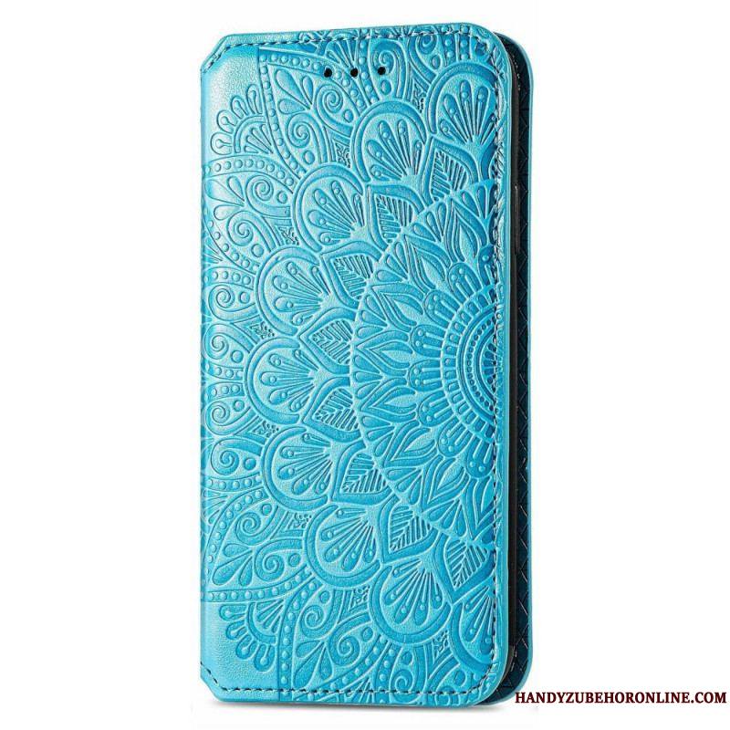 Flip Cover Samsung Galaxy M52 5G Simili Cuir Antiquaire