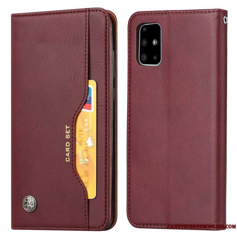 Flip Cover Samsung Galaxy S20 FE Simili Cuir Porte-Cartes