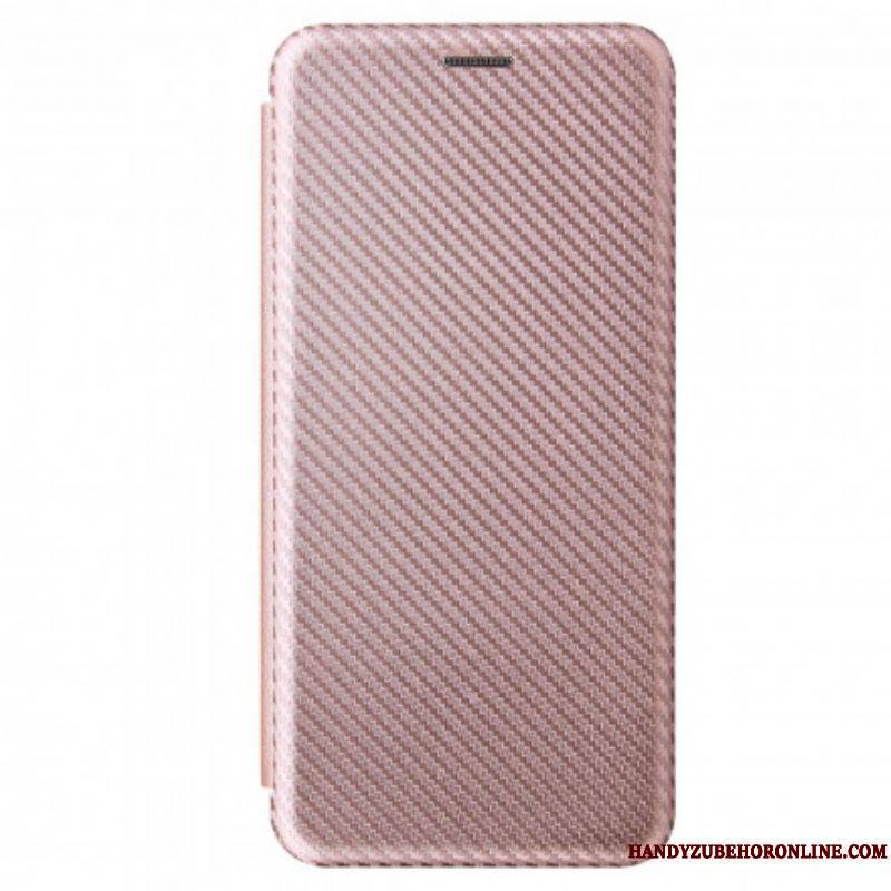 Flip Cover Samsung Galaxy S21 Ultra 5G Fibre Carbone