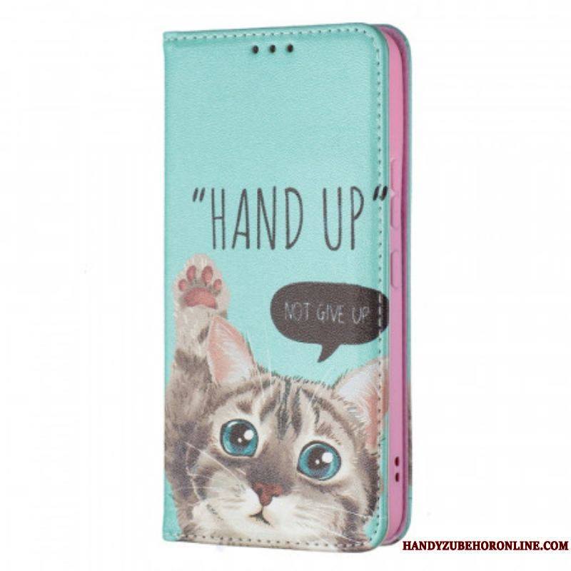 Flip Cover Samsung Galaxy S22 5G Hand Up