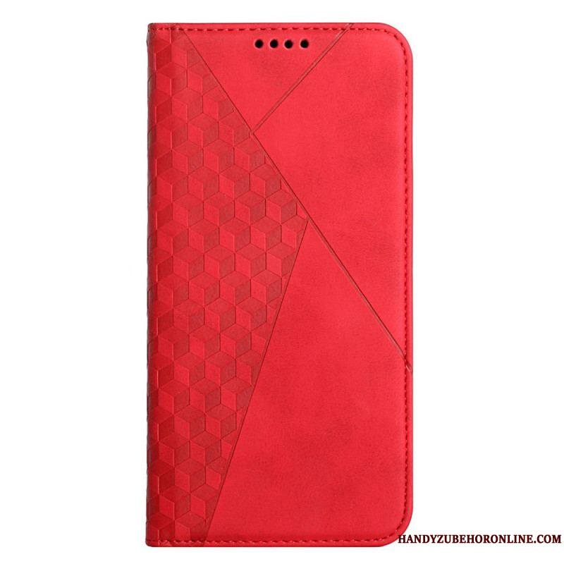 Flip Cover Samsung Galaxy S22 5G Style Cuir Texture Diamant