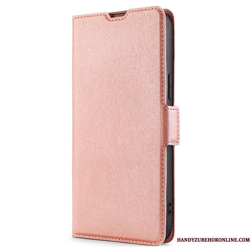 Flip Cover Samsung Galaxy S22 Ultra 5G Simili Cuir Classique