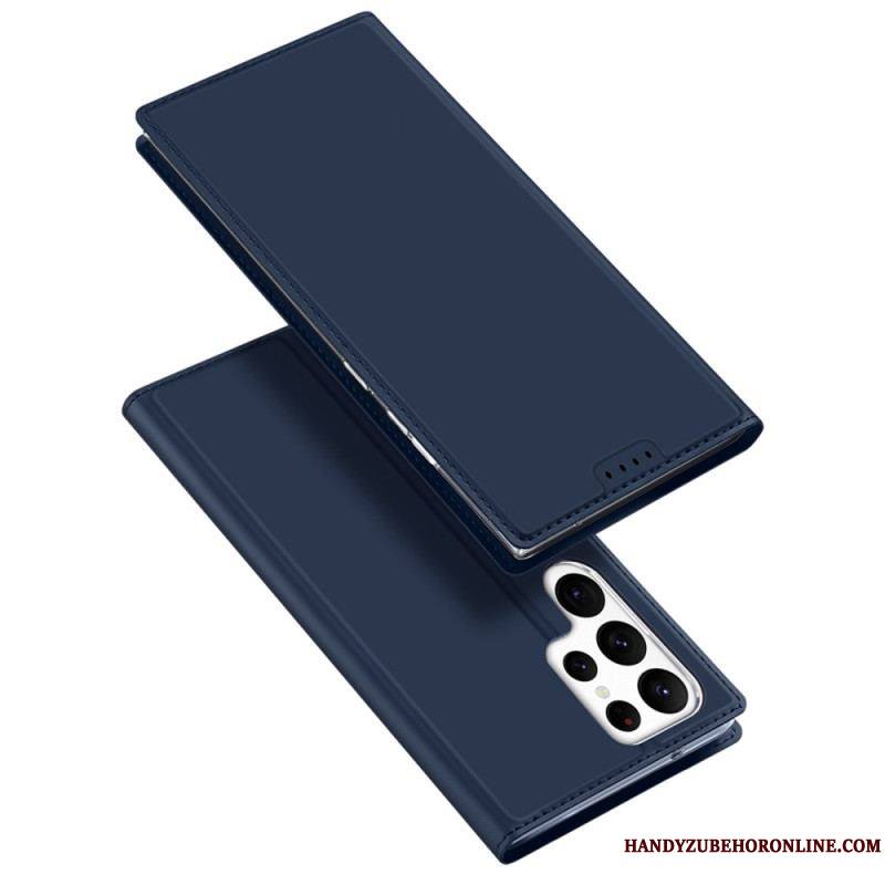 Flip Cover Samsung Galaxy S23 5G Skin Pro Series Dux Ducis