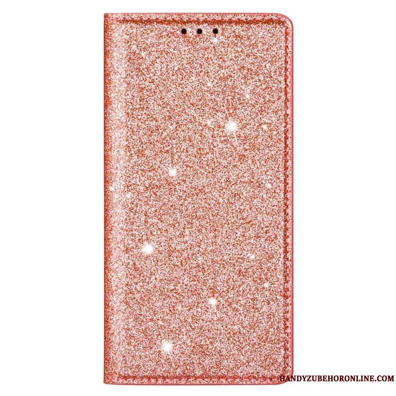 Flip Cover Samsung Galaxy S23 Plus 5G Style Paillettes