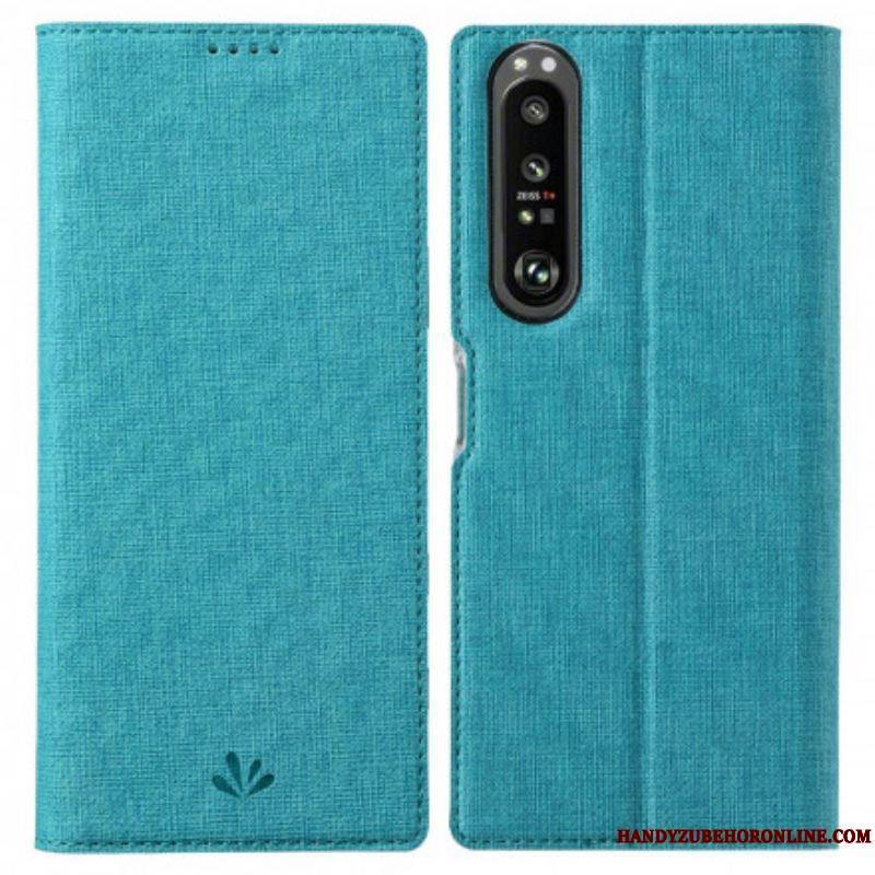 Flip Cover Sony Xperia 1 III Texturée VILI DMX