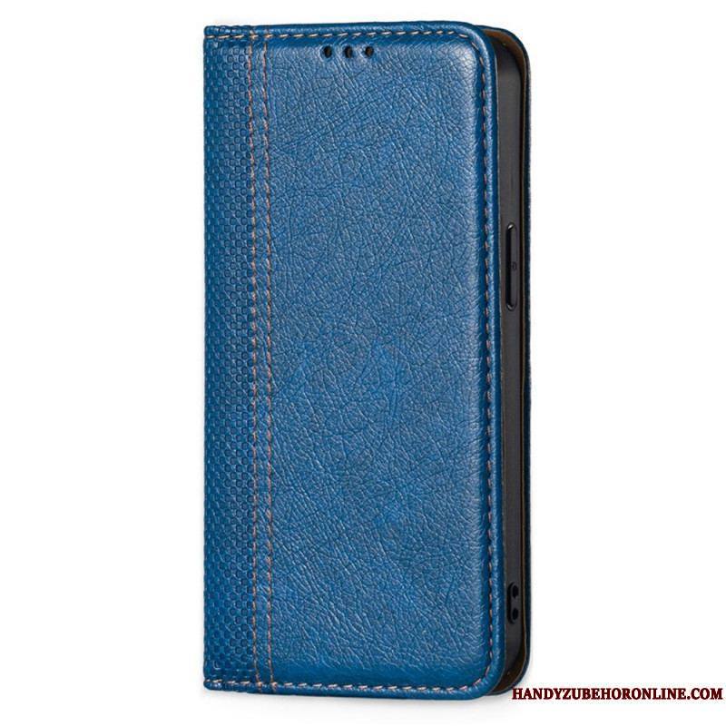 Flip Cover Sony Xperia 1 IV Simili Cuir Vintage