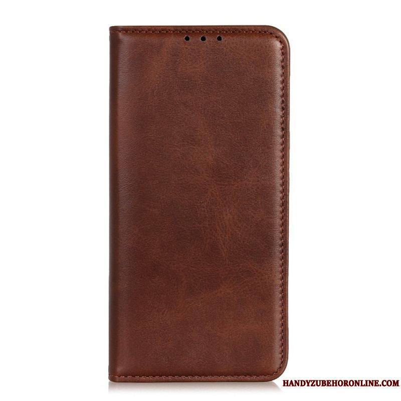 Flip Cover Sony Xperia 10 IV Cuir Fendu