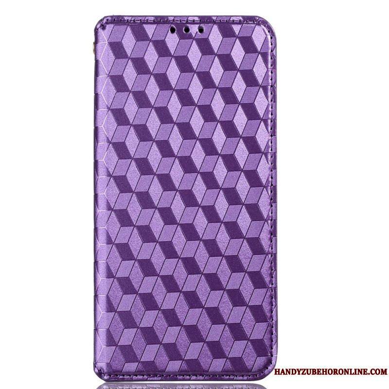 Flip Cover Xiaomi 12 Lite Texture 3D