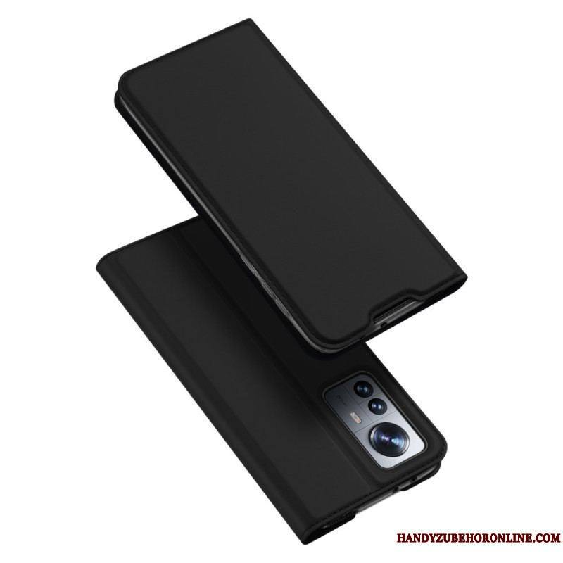 Flip Cover Xiaomi 12 Pro Skin Pro DUX DUCIS