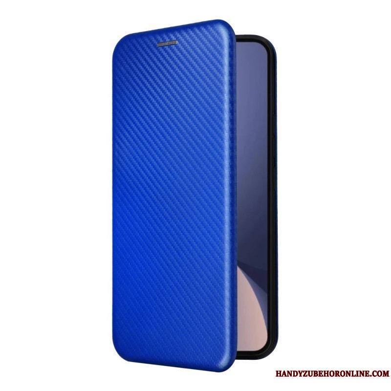 Flip Cover Xiaomi 13 Pro Fibre Carbone