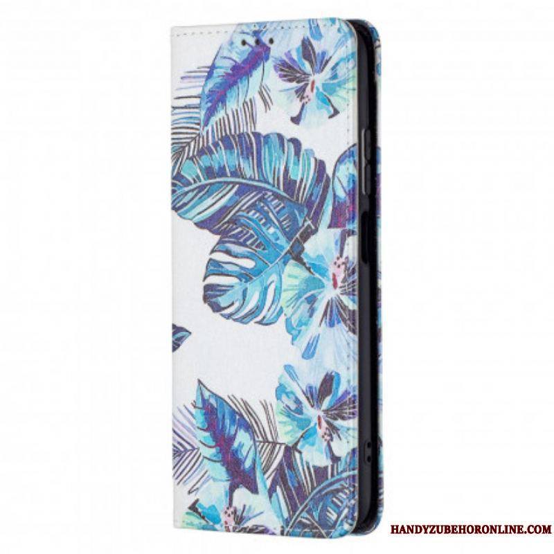 Flip Cover Xiaomi Redmi Note 10/10S/Poco M5s Feuilles