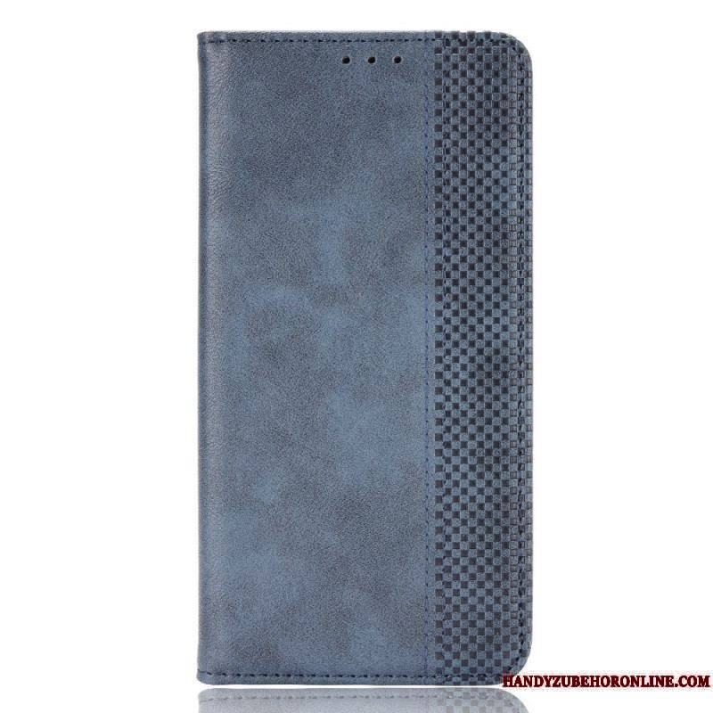 Flip Cover Xiaomi Redmi Note 11 Pro / Note 11 Pro 5G Effet Cuir Vintage Stylisé