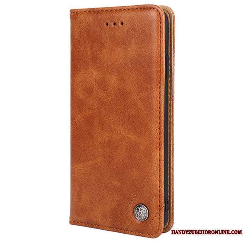 Flip Cover Xiaomi Redmi Note 11 Pro / Note 11 Pro 5G Style Cuir Rivet