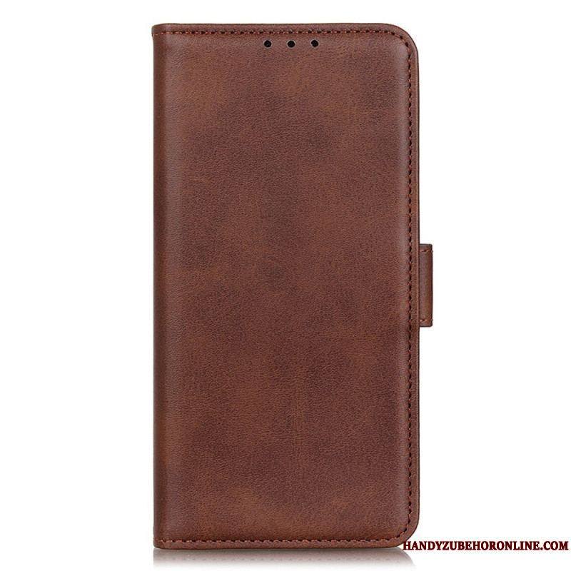 Flip Cover Xiaomi Redmi Note 12 4G Cuir Fendu Élégance