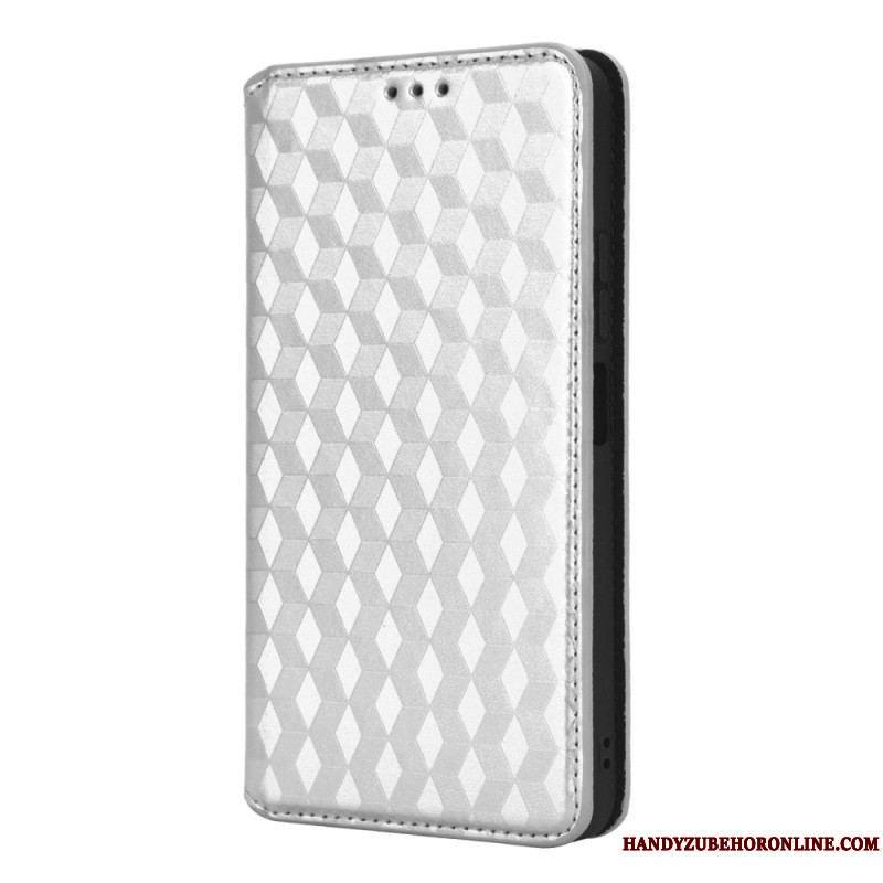 Flip Cover Xiaomi Redmi Note 12 4G Motif 3D