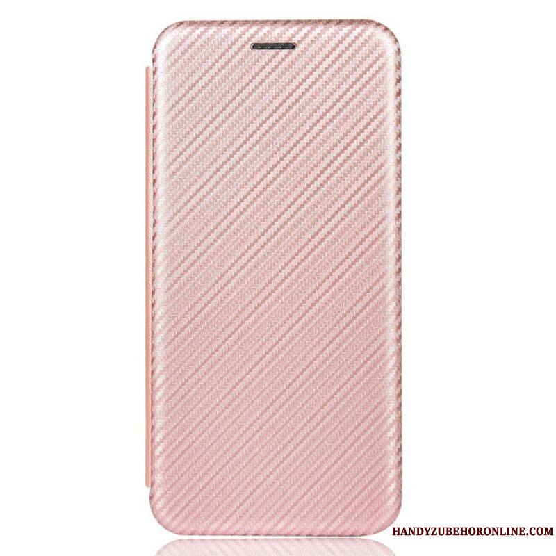 Flip Cover iPhone 13 Pro Max Fibre Carbone