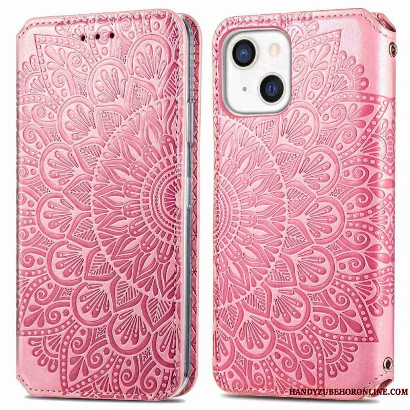 Flip Cover iPhone 14 Plus Mandala