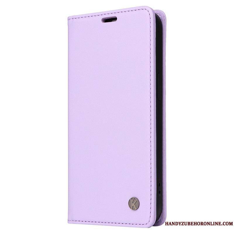 Flip Cover iPhone 14 Rivet Décoratif