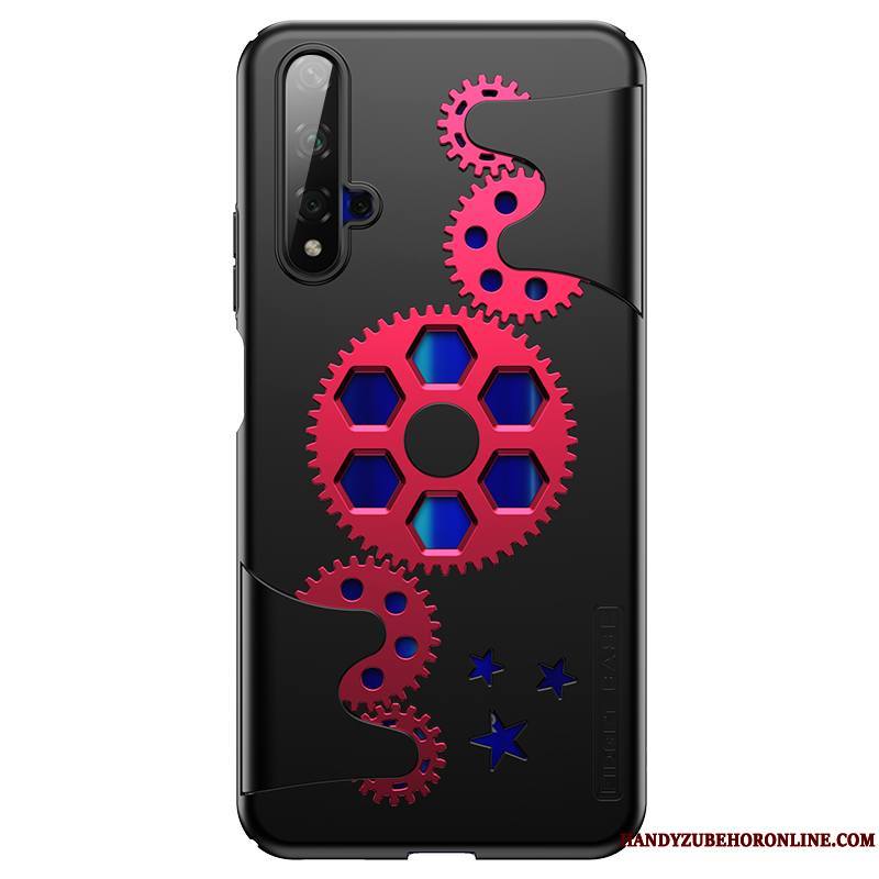 Honor 20 Coque Créatif Machines Étui Protection Net Rouge Tout Compris Incassable