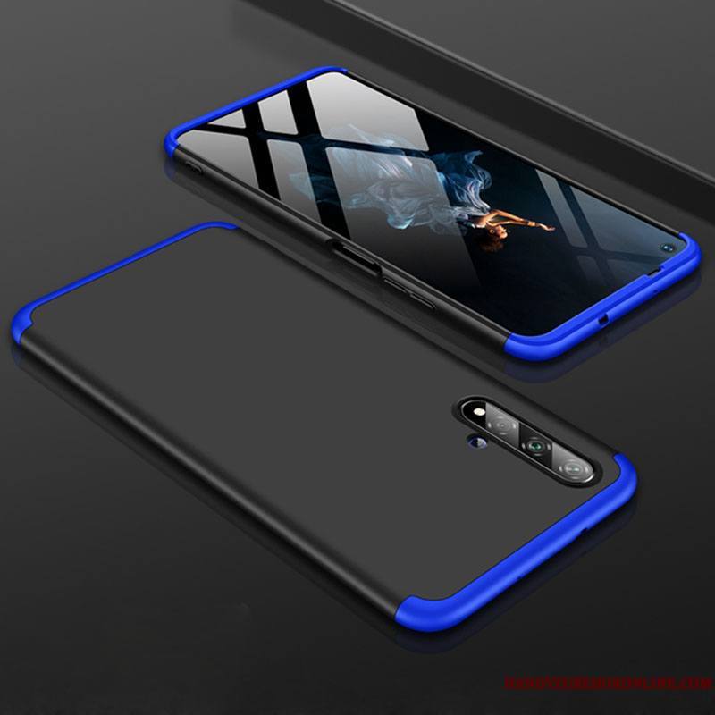 Honor 20 Délavé En Daim Étui Incassable Créatif Tout Compris Coque De Téléphone Protection