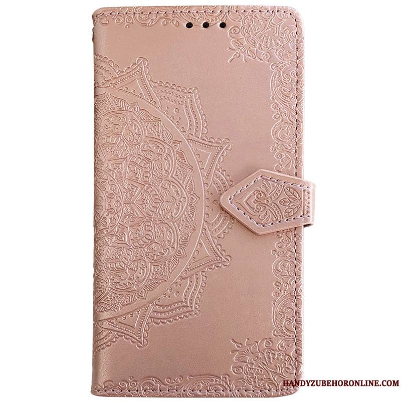 Honor 30 Coque De Téléphone Tout Compris Rose Housse Étui En Cuir Ornements Suspendus