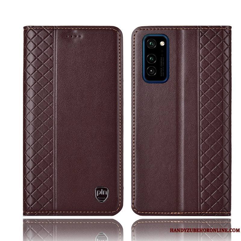 Honor 30 Pro Étui En Cuir Coque De Téléphone Housse Protection Tout Compris Incassable