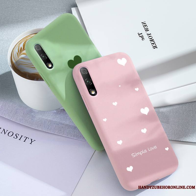 Honor 9x Coque De Téléphone Protection Silicone Personnalité Étui Tendance Fluide Doux