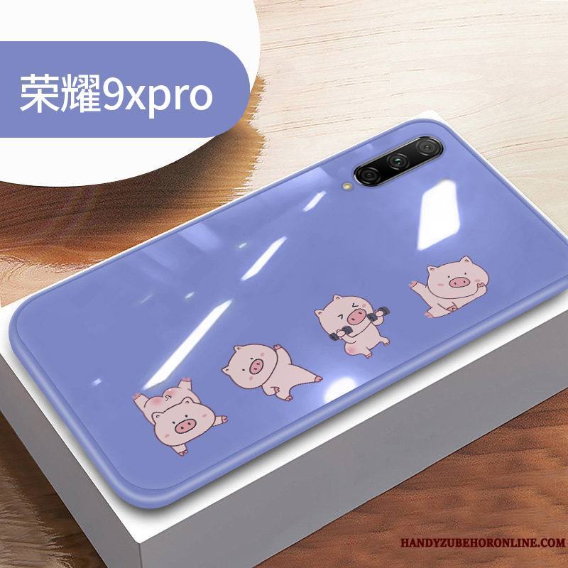 Honor 9x Pro Tout Compris Dessin Animé Silicone Étui Coque De Téléphone Marque De Tendance Amoureux