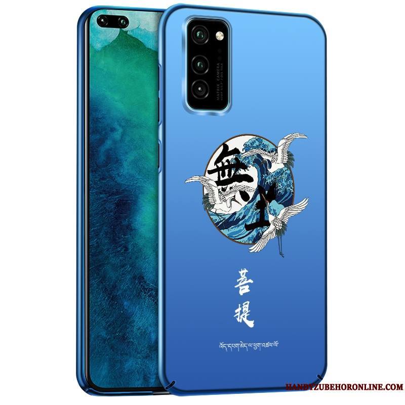 Honor View30 Pro Bleu Silicone Nouveau Coque Légères Très Mince Magnétisme