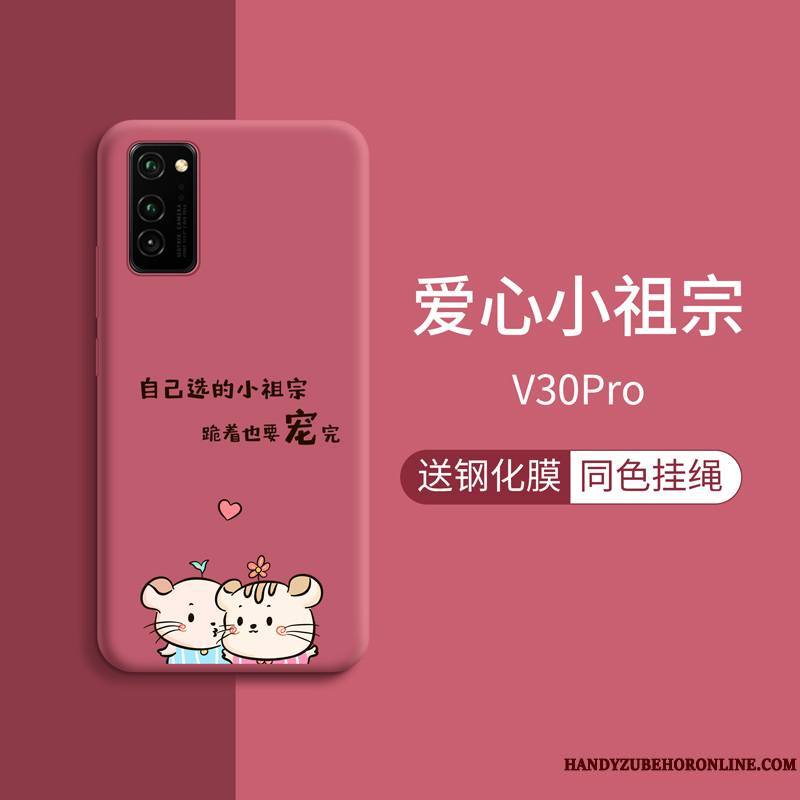 Honor View30 Pro Coque De Téléphone Amoureux Mode Personnalité Silicone Protection Nouveau